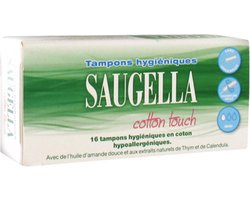 Saugella Cotton Touch 16 Mini Hygiënische Tampons