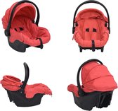 vidaXL Babyautostoel 42x65x57 cm rood - Babyautostoel - Babyautostoelen - Babyautostoeltje - Babyautostoeltjes