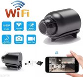 Narvie - Spycam Verborgen Mini Camera – Bedienen met WiFi – Mini Security Camera – Dagzicht & Nachtzicht – Bewegingsdetectie – Inclusief 32GB Micro SD – 1080P HD Micro Camera – Zwart
