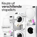 Keuze uit verschillende stapelkits, waaronder een plank, opberglade en handdoekrek.