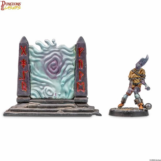 Foto: Dungeons and lasers ghosts miniature pack rpg terrein roleplaying games geschikt voor dnd 5e