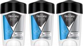 Rexona Men - Déo Stick - Parfum Clean Protection Maximum - 3 x 45 ml