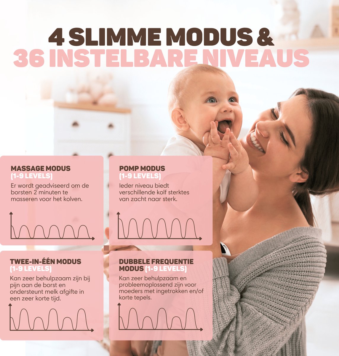 Vulpes Goods BabyCare Borstkolf PRO V2 met app thumbnail 3