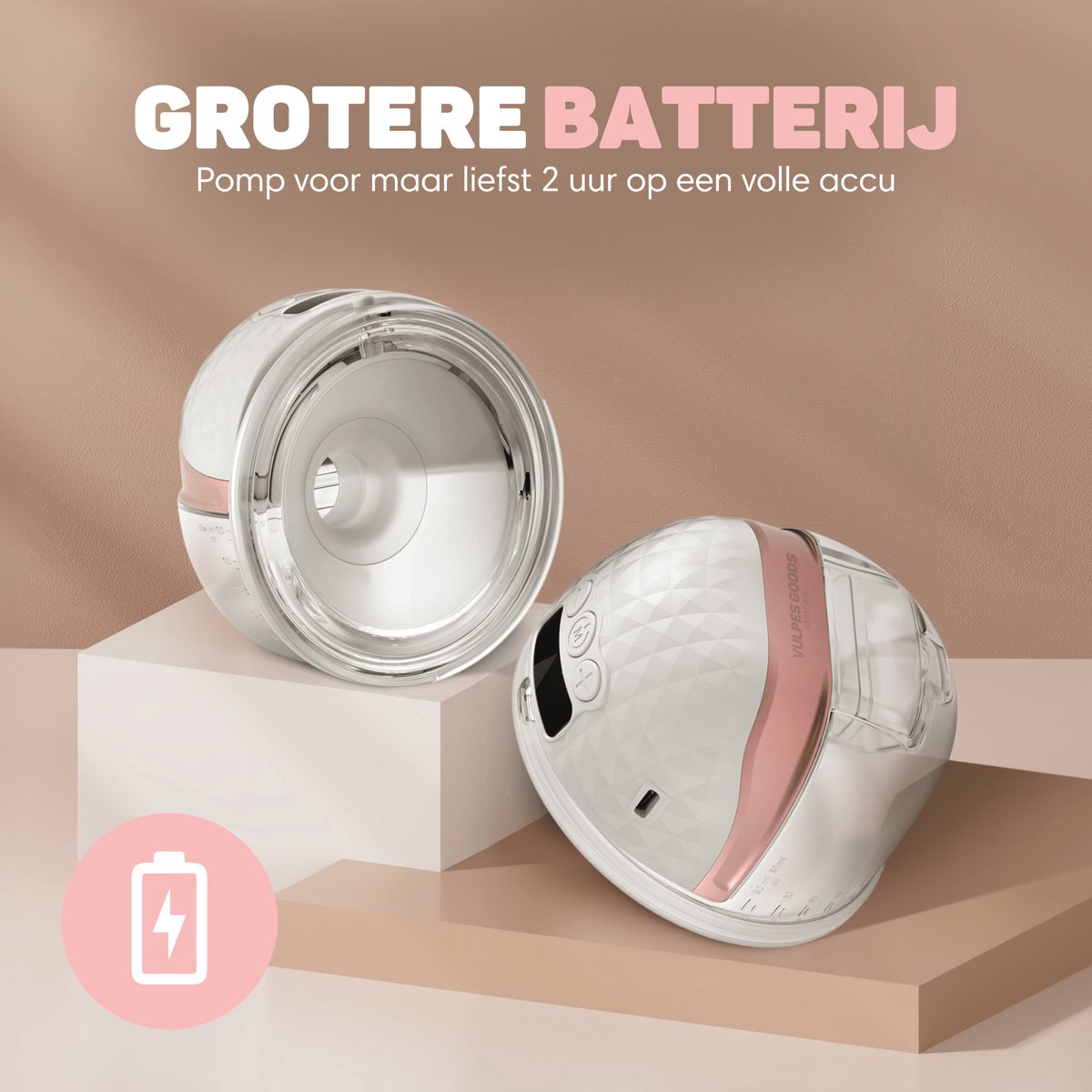 Vulpes Goods BabyCare Borstkolf PRO V2 met app thumbnail 6