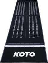 Tapis De Fléchettes XQMax - Puzzle Noir Et Bleu - En Mousse - Pour Jeu De Fléchettes à Poser Au Sol