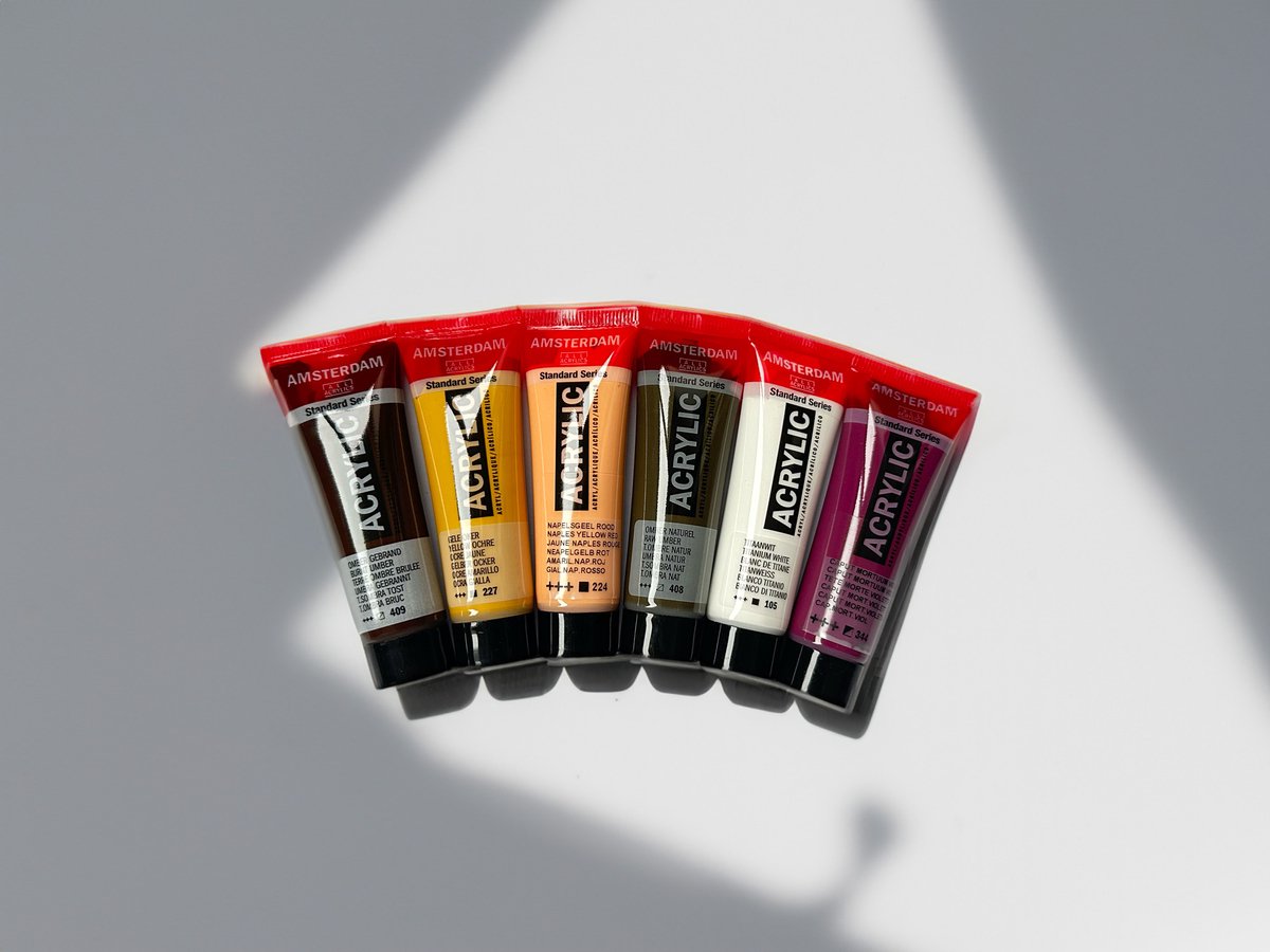 Amsterdam Standard Series acrylverf portret set | 6 × 20 ml — afbeelding 4