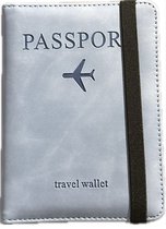 Protège-passeport avec blocage du signal RFID - Blauw clair