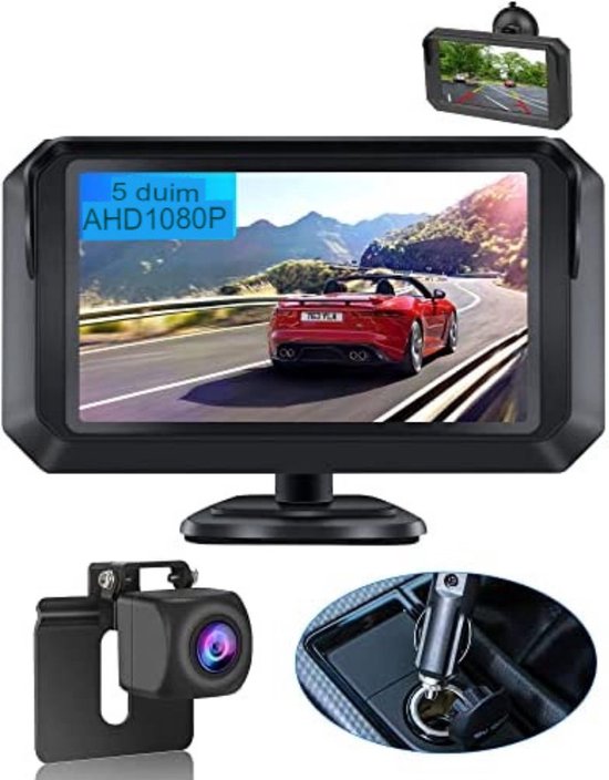 Achteruitkijkcamera Voor Toyota Voor Hilux 2011-2015 8679071030 86790-71030 Auto Auto Accessorie Achteruitrijcamera Backup Parking Camera Parkeercamera (Kleur : With holder