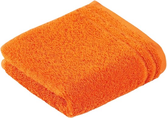 Vossen Calypso Feel serviette invité orange 30x50
