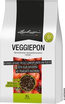 LECHUZA VEGGIEPON 6 liter - Plantensubstraat voor groenten - 100% veganistisch en turfvrij plantensubstraat - - Voorbemest voor 6 tot 8 maanden - ALTIJD BETER DAN AARDE!
