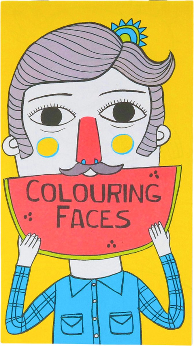 Goedkoopste Kleurboek Gezichten 100 stuks