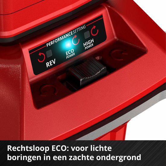 Einhell Accu Grondboor GP-EA 18/150 Li BL Solo - Power X-Change - 18V/Li-Ion - Koolborstelloze motor - Incl. grondboor Ø150 mm - Excl. accu en lader van Einhell — afbeelding 5