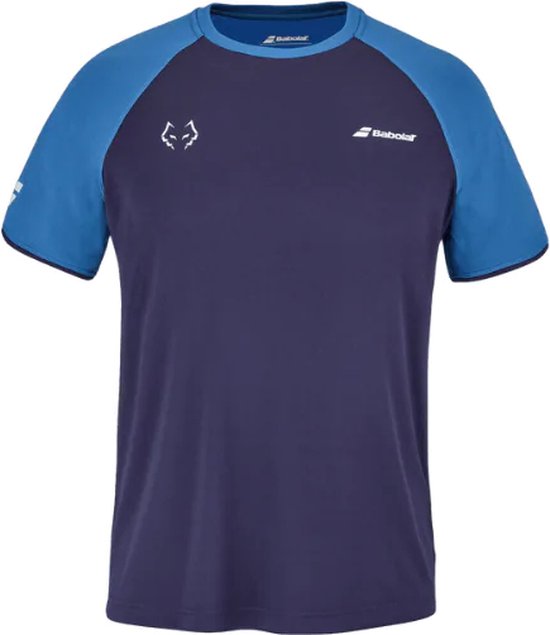 Babolat T-Shirt Juan Lebron Blauw