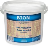 Brandwerende verf - Fire Protection Paint - Wood-S White Wash 1,25 kg - Brandvertragende verf voor onbehandeld hout