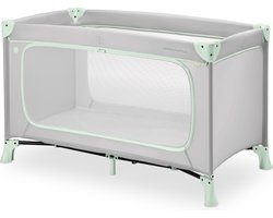 Hauck Dream N Play Plus - Campingbedje - Extra grote doorgang - Dusty Mint
