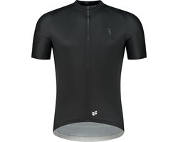 BBB Cycling Fietsshirt Heren Korte Mouw ComfortFit R - Wielershirt Heren Korte Mouw - Duurzaam Wielrenshirt Heren - Zwart - Maat XXXL - BBW-415