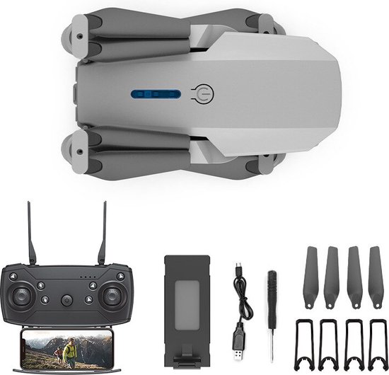 Caméra PuroTech Quad Drone 4K HD Camera - Comprend un étui de transport - 3  Batteries