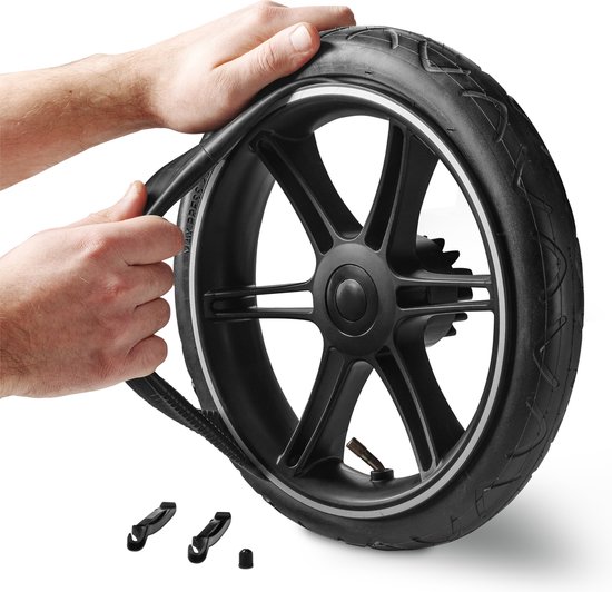 Hauck Pushchair Repair Kit 3WS - binnenbanden - Black van Hauck — afbeelding 5
