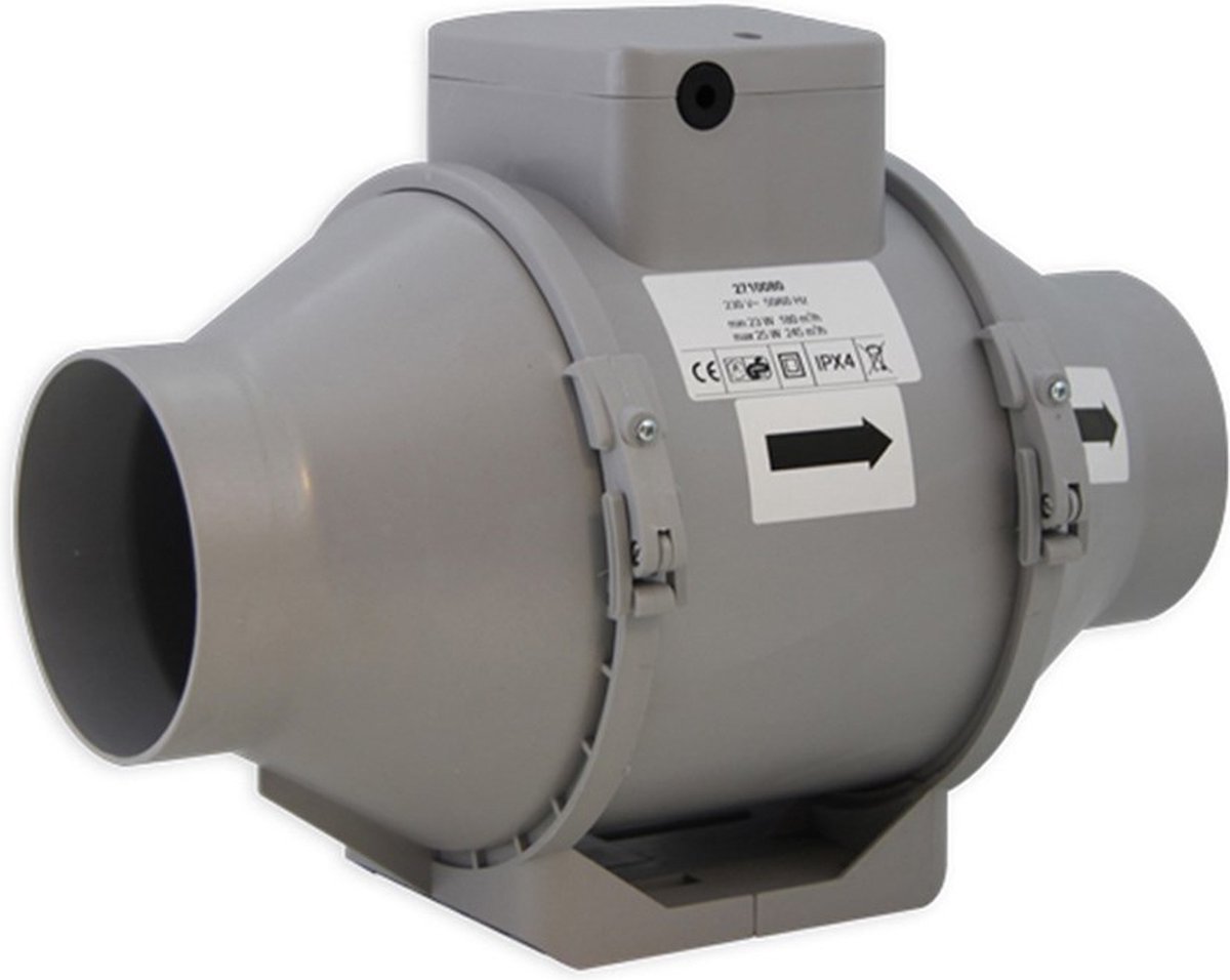 Nedco BV IL ProfVent kanaalventilator, 150mm, Timer