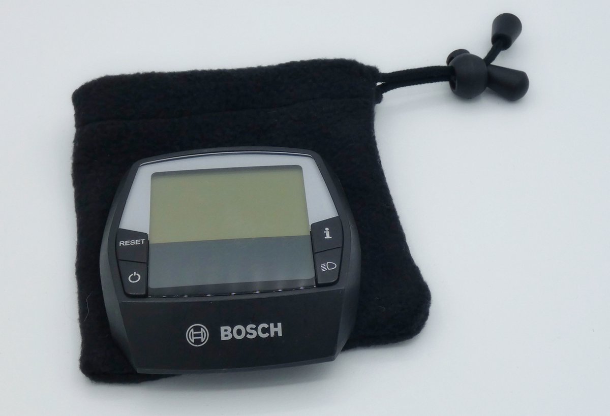 Bosch ebike display hoesje displayhoesje intuvia - Zwart - fleece