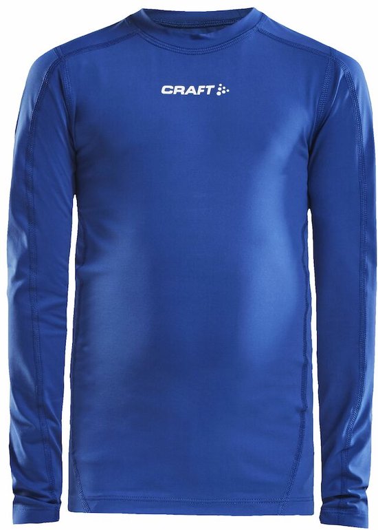 Craft Pro Control Compression Shirt Manches Longues Enfants - Royal | Taille: 158/164