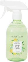 Luxe Huisspray MAISON CHAMIRIO - Green tea / Citrus - Groen - 400 ml - Interieurspray - HuisParfum - Roomspray