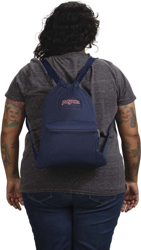 JanSport DRAWSACK Sac de Sport 14 Litres - Marine