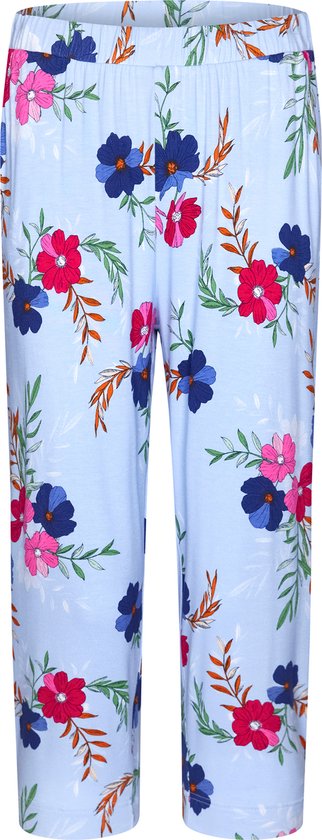 Pastunette - Violets - Dames Pyjamaset - Blauw - Viscose - Maat 48