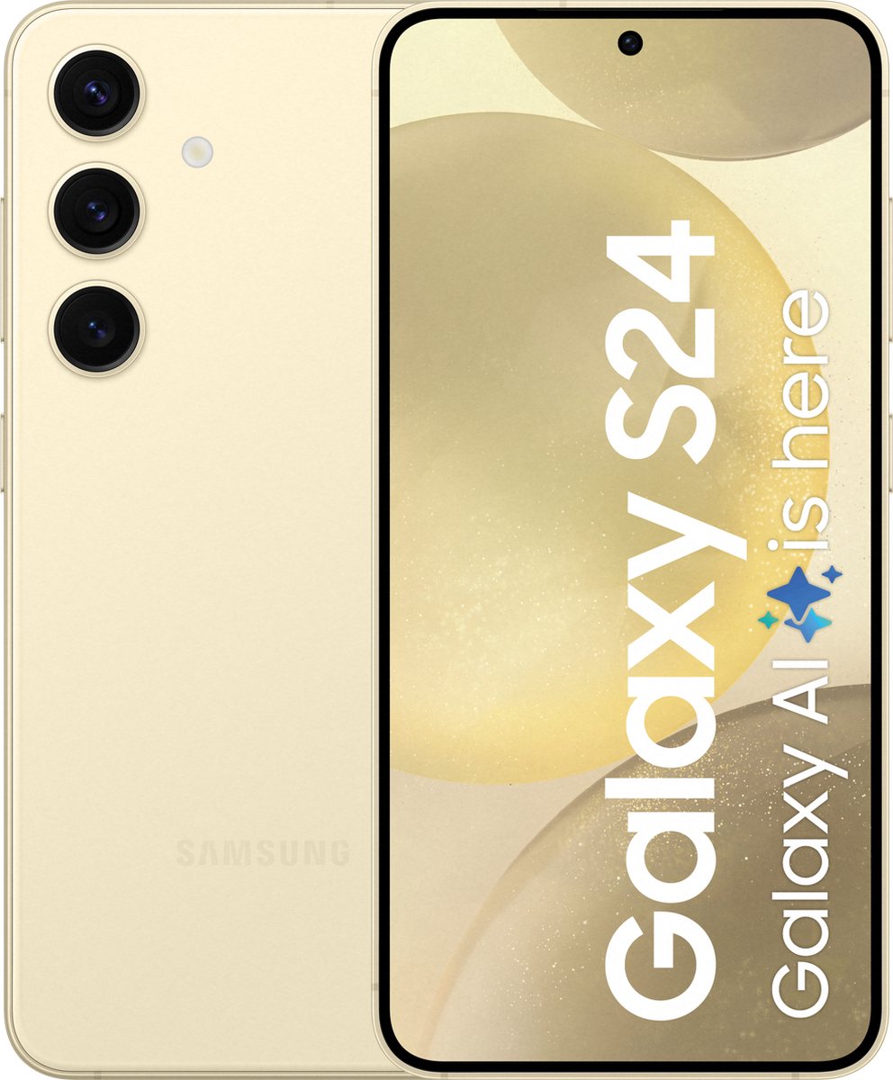 SAMSUNG Galaxy S24 5G - 256 GB Amber Geel