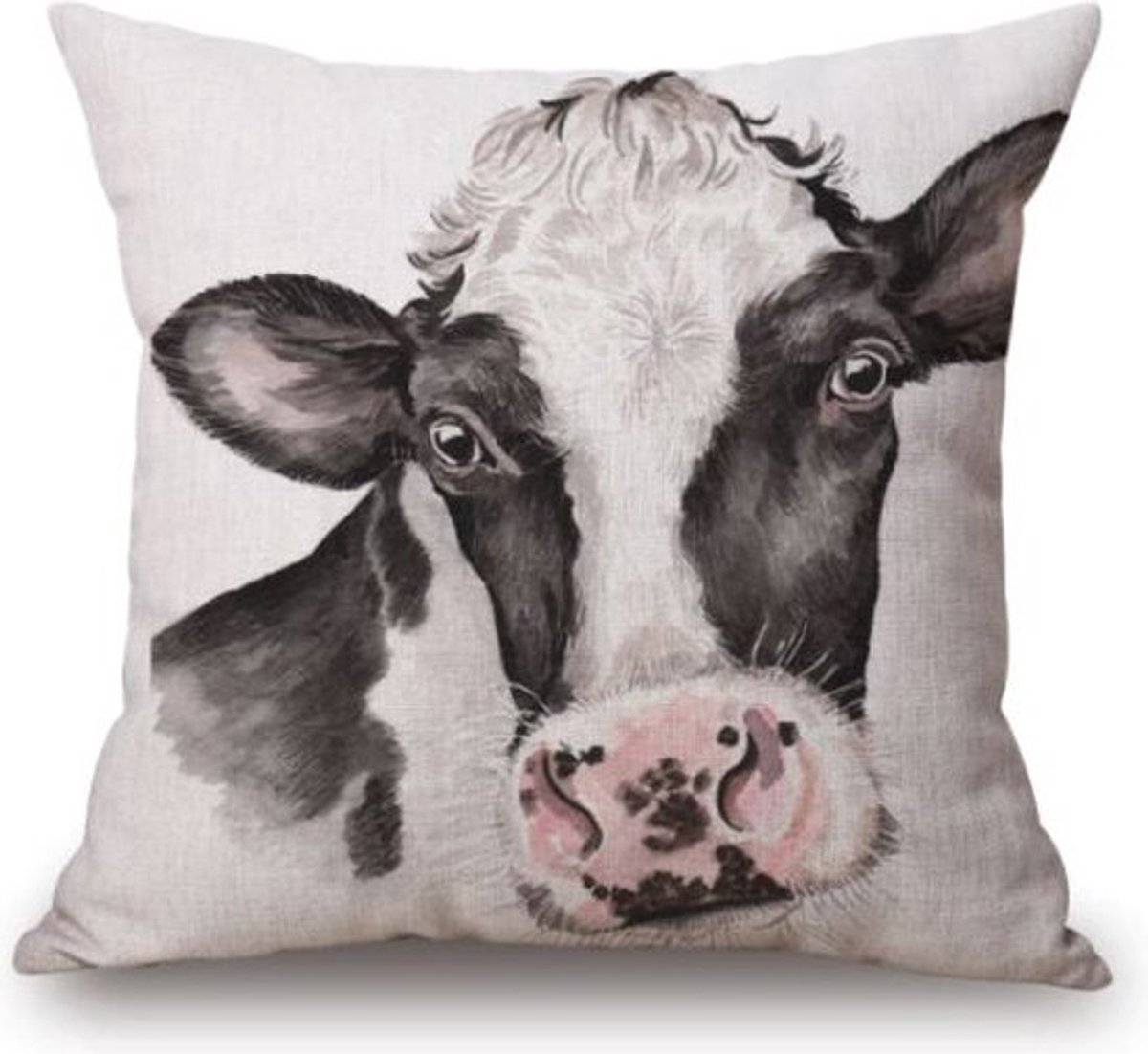 kussenhoes Koe 43 x 43 cm