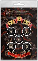 Guns 'N Roses - Appetite For Destruction - button - 5-pack
