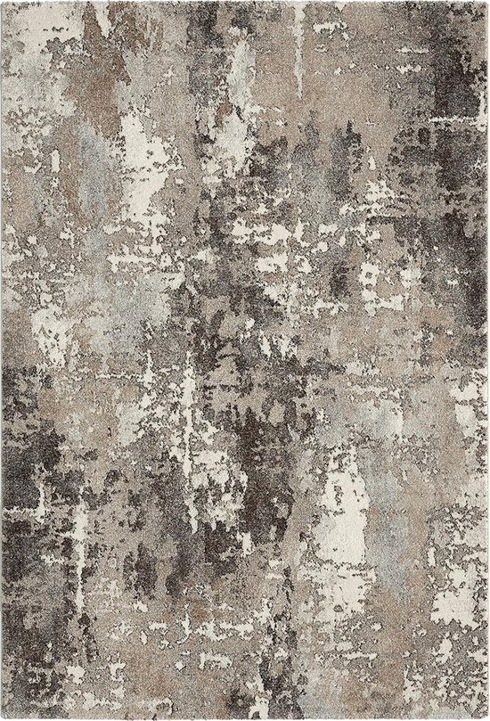 Vloerkleed laagpolig 160x230 cm - Zacht - Modern - Kleurrijk - the carpet Monde Deluxe