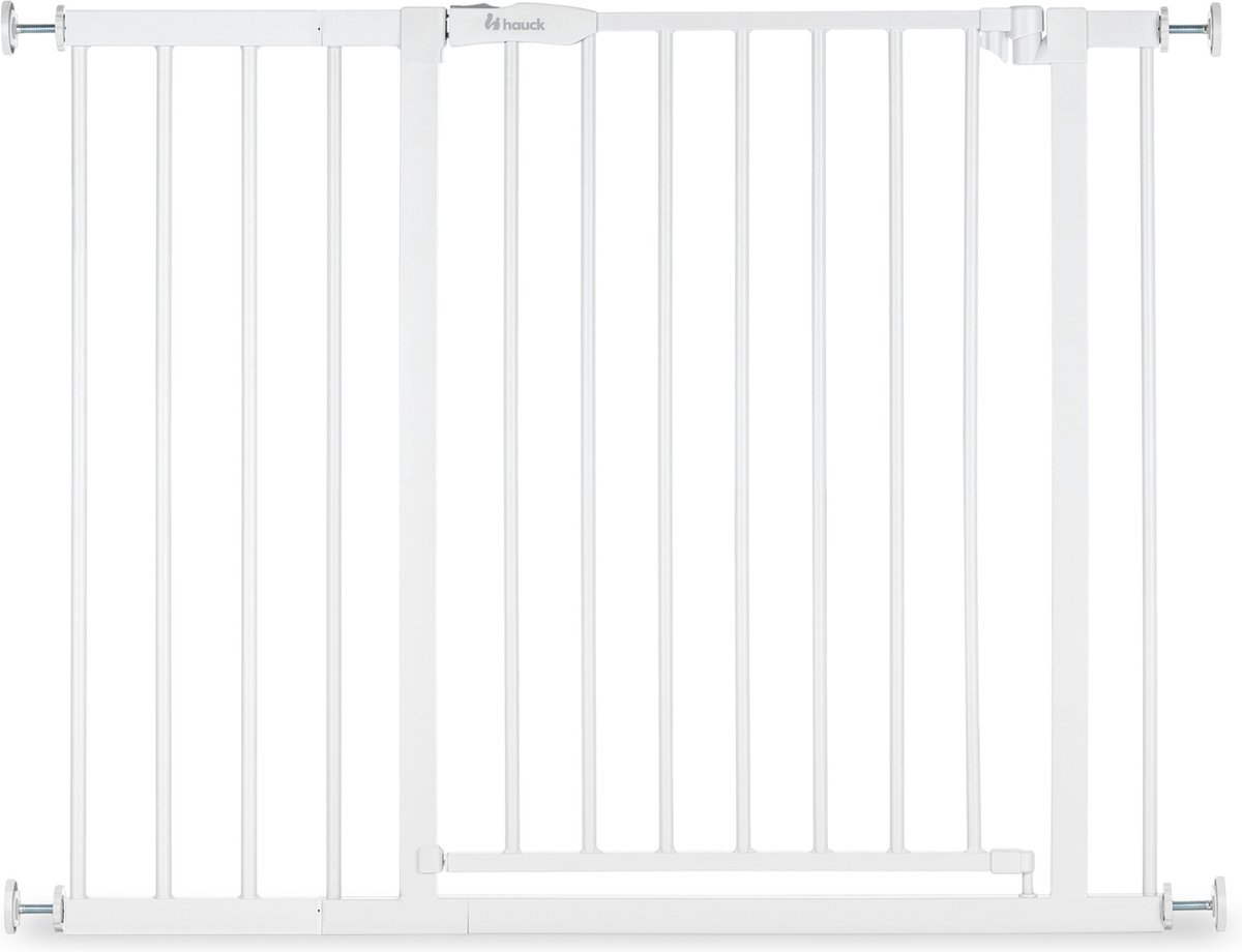 Bol.com Hauck Open N Stop​ 2 Traphekje met 21 cm verlengstuk - 96 t/m 101 cm - Wit aanbieding