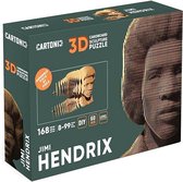 Cartonic - 3D Sculptuur Puzzel Jimi Hendrix
