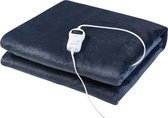 Elektrische deken Archi warmtedeken 180x130 cm donkerblauw