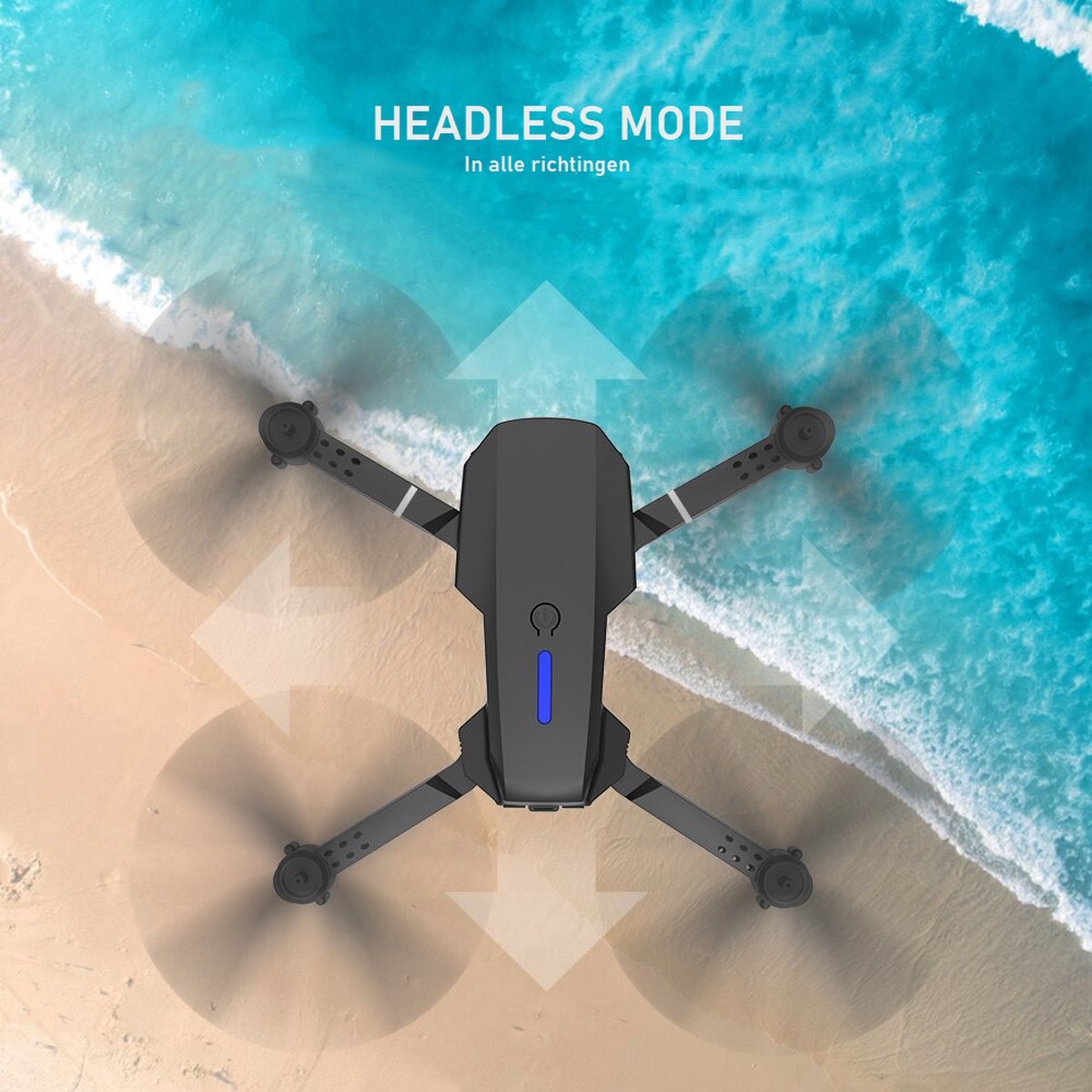 IMPORTEUR: HS Plus d.o.o. Quad Drone met Camera en Opbergtas thumbnail 4