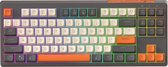 M87 Draadloos RGB Gaming Toetsenbord - 87keys - BT5.0/2.4G - PBT Ball Keycaps - Shimmer