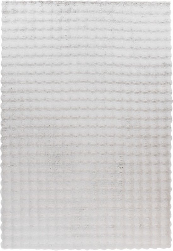 Harmony | Hoogpolig Vloerkleed | Silver | Hoogwaardige Kwaliteit | 160x230 cm