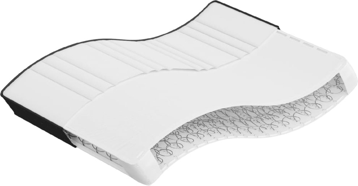 vidaXL - Binnenveringmatras - middelhard - 140x200 - cm