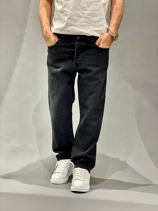 Urban Classics - Baggy Fit Jeans Wijde broek | Heren Straight Fit Jeans kopen | W33