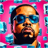 ice cube poster | ice cube rap posters | 50 x 50 cm | hiphop rapper | WALWALLS.STORE