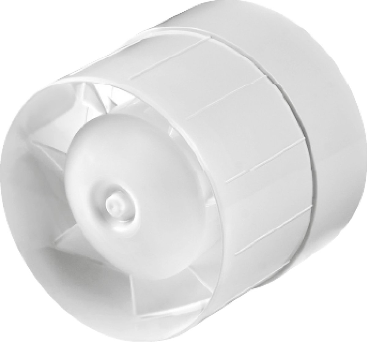 Awenta WKA buisventilator 100 mm - Toe- en afvoer - Kanaal - Pijp-inschuif