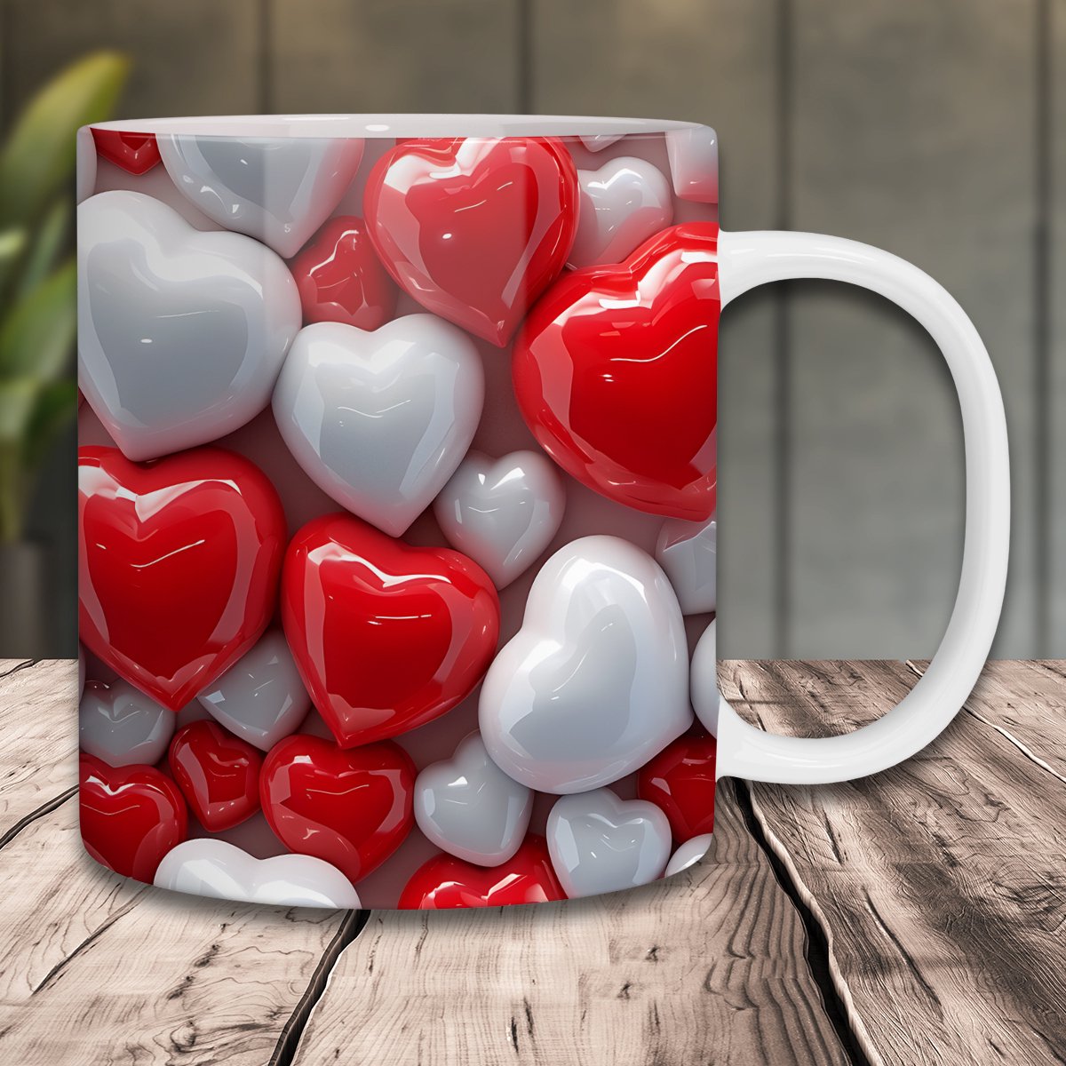 Mok Cadeau Hartjes - Mok met tekst - Verjaardag cadeau - Cadeau voor vrouw - Koffiemok - Grappige cadeaus - Cadeau voor man - Kado man - Kado vrouw - Mokken en bekers - Vaderdag of moederdag Cadeau - Verjaardag cadeau