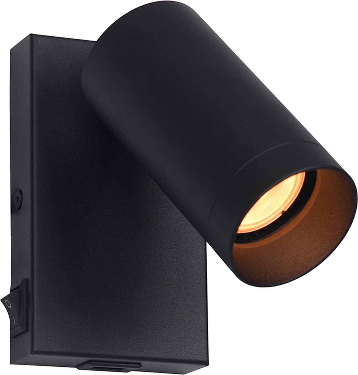 Olucia - NADI - Wandlamp - Zwart - Vorm: Rechthoek