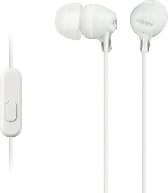 Sony MDR-EX15AP Casque Ecouteurs Blanc