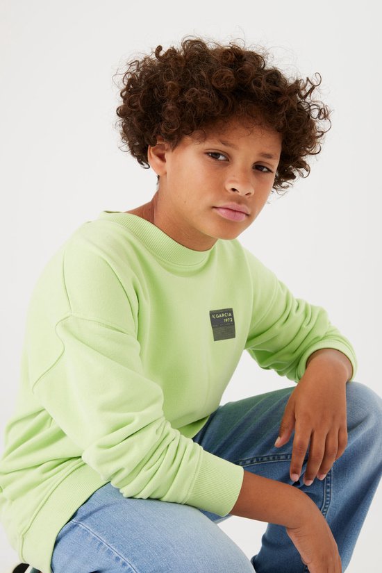 GARCIA Jongens Sweater Groen
