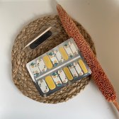 NailWrapz - Sunny Daisy - Nail wraps - autocollants pour ongles - aucune lampe UV requise - Manucure maison