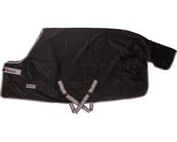 Bucas Deken Anniversary Turnout Stay-dry 150gr Zwart-zilver - 115/152
