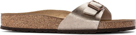 Birkenstock Madrid BS - sandale pour femme - Taupe - taille 41 (EU) 7.5 (UK)