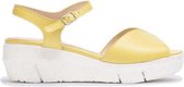 Wonders D-8272 - dames sandaal - geel - maat 37 (EU) 4 (UK)